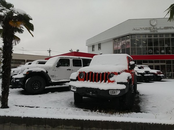 降雪～納車の準備！！！