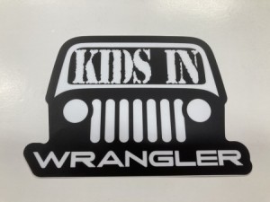 KIDS IN WRANGLER　ステッカー