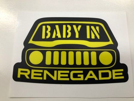 BABY IN RENEGADE ステッカー